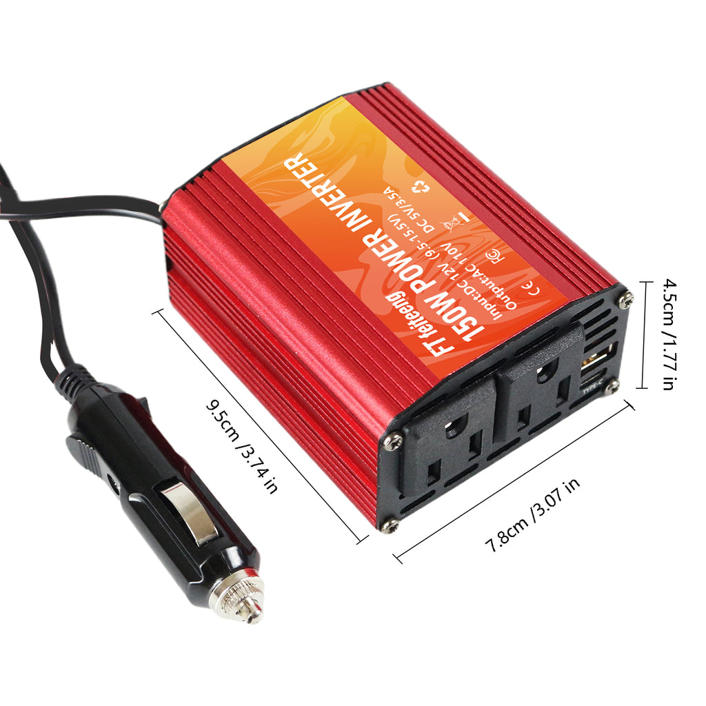 150W Car Power Inverter